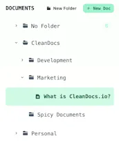 CleanDocs.io gallery image