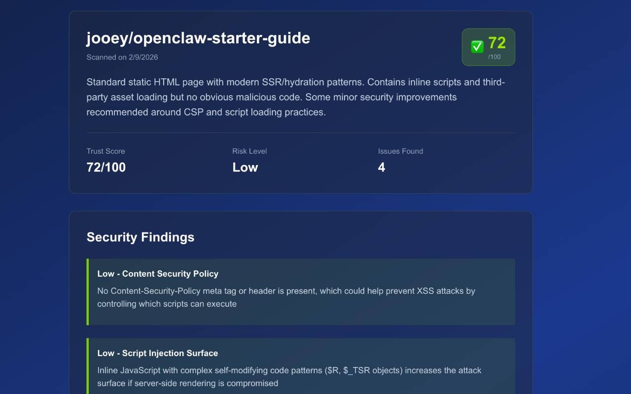 SClawHub gallery image