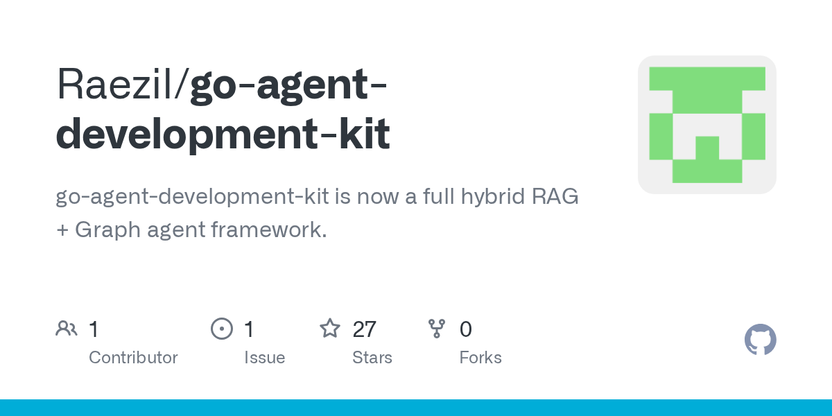Golang Agent Development Kit gallery image
