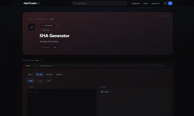 HalfCoder screenshot 7