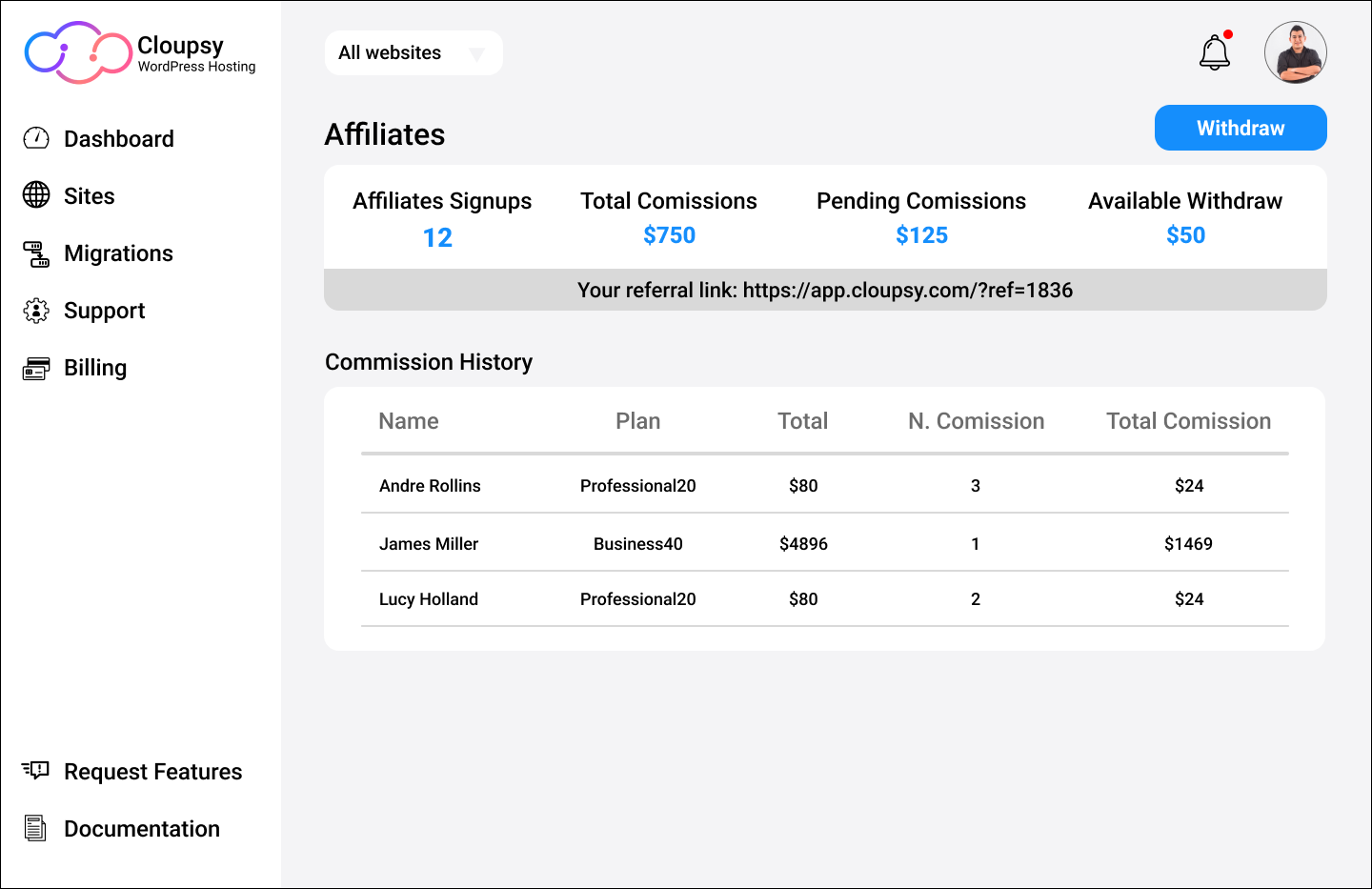Cloupsy WordPress Hosting media 9