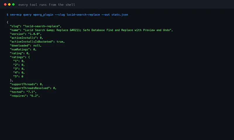 seo-console-mcp screenshot 3