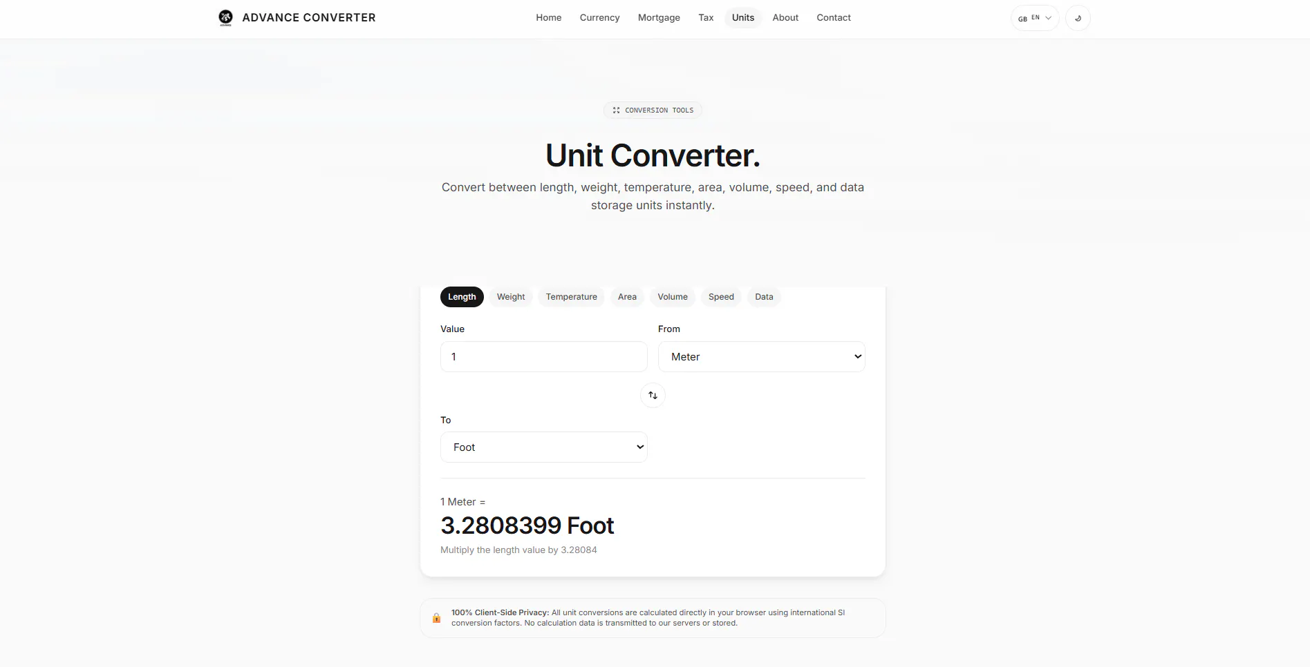 Advance Converter gallery image