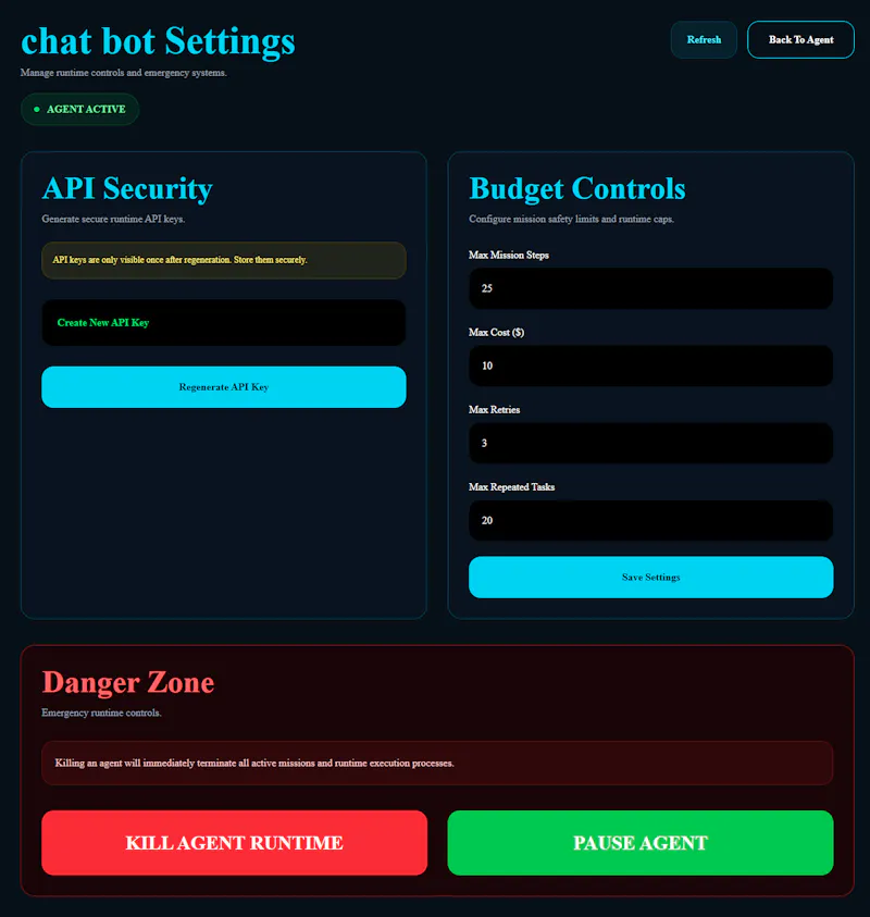 AgentPulse screenshot 2