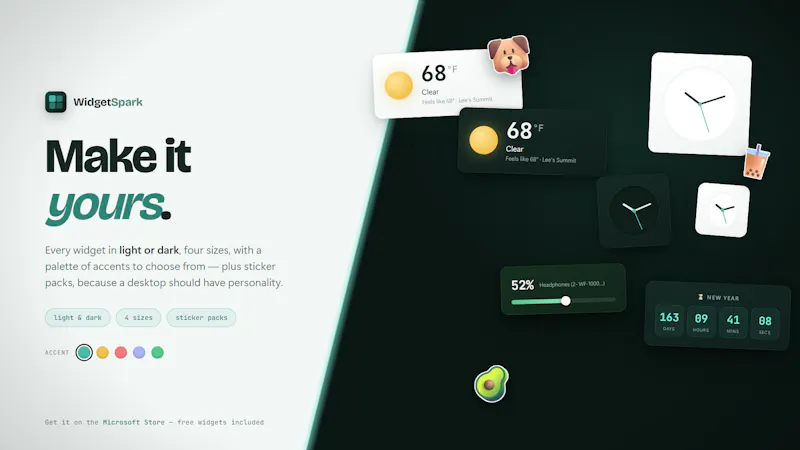 WidgetSpark screenshot 3
