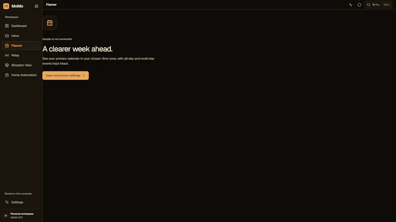 MoMo Community Preview 0.1 screenshot 1