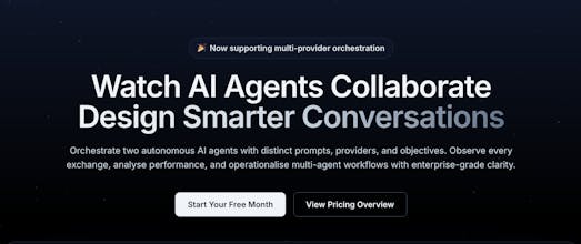 AivsAi - AI Agents having a conversation gallery image