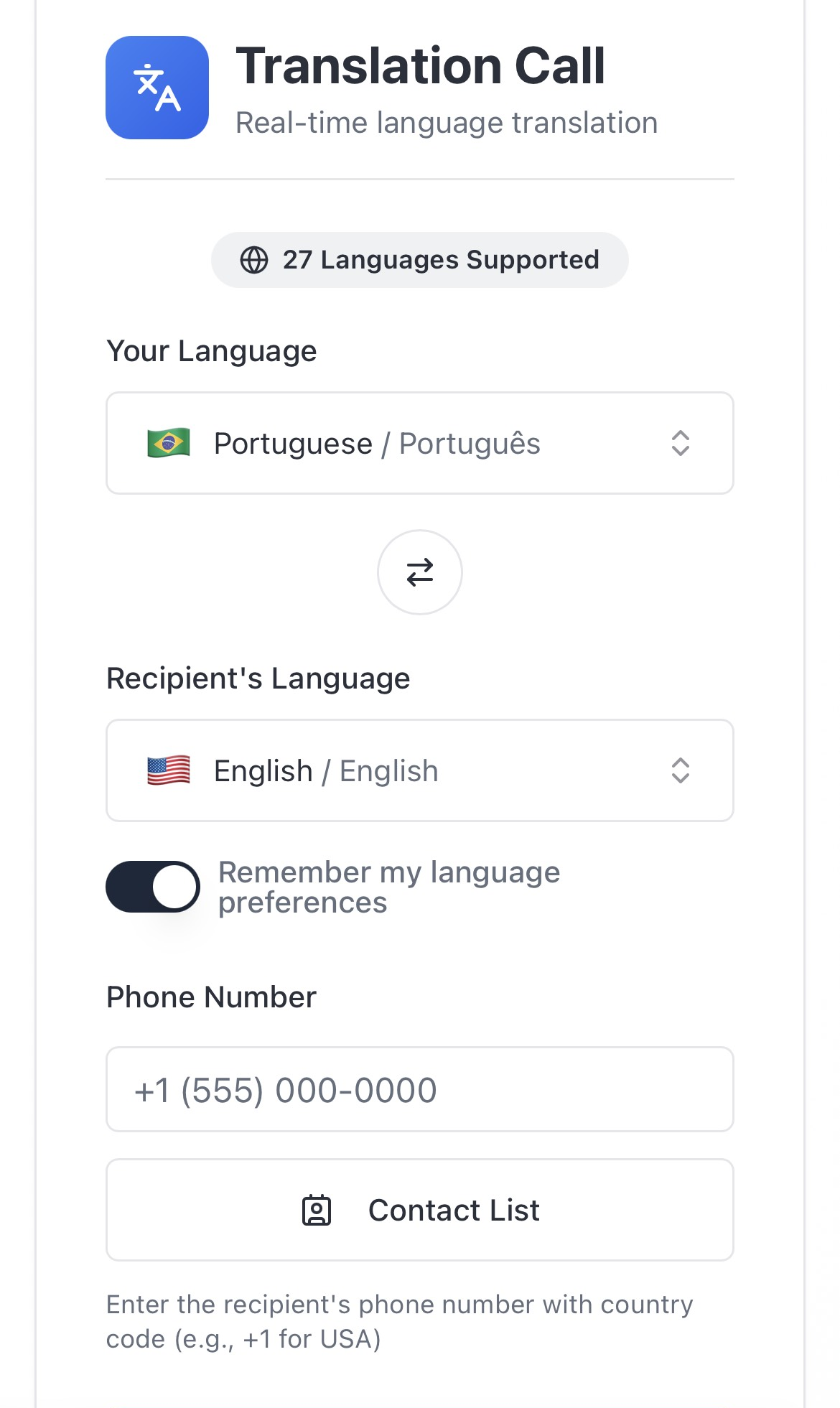TalkTranslate - Screenshot 3 showing product features and functionality