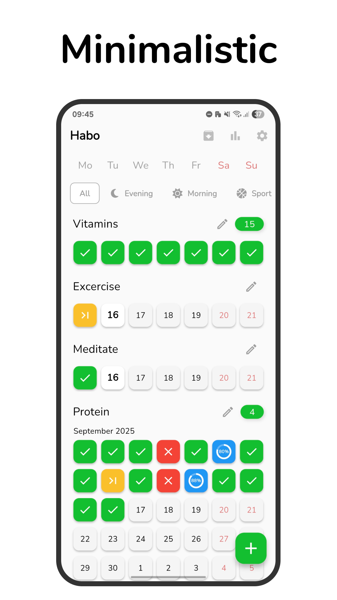 Habo (habit tracker) gallery image