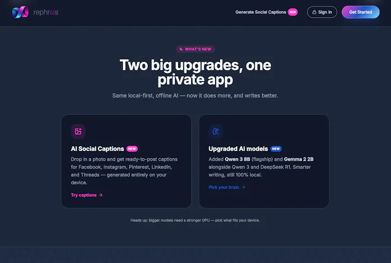 AI Social Captions screenshot 3