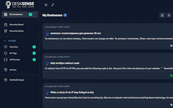DeskSense - AI-powered Personal Assistant gallery image