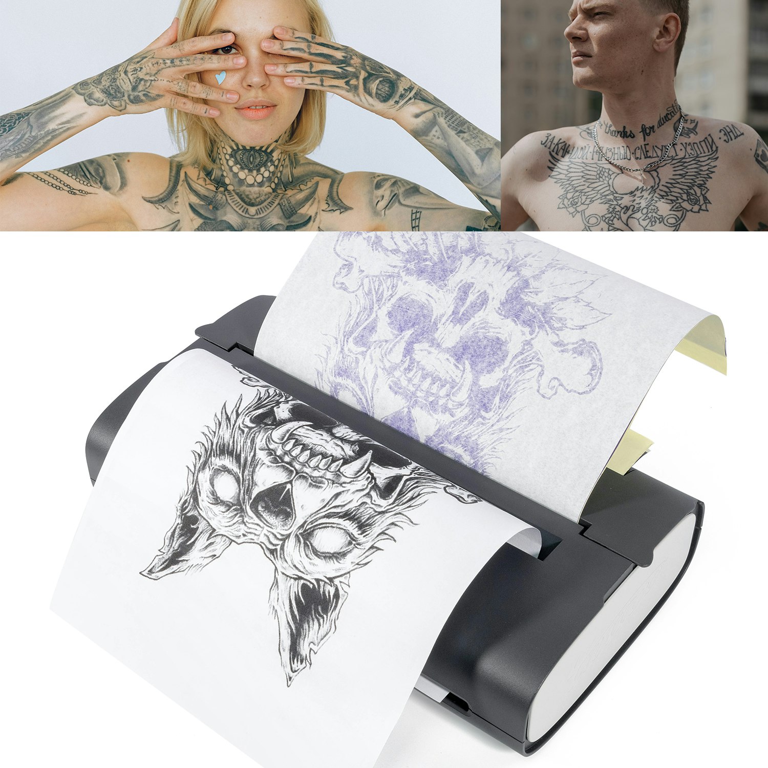 Pencetak stensil tatu termal mt200