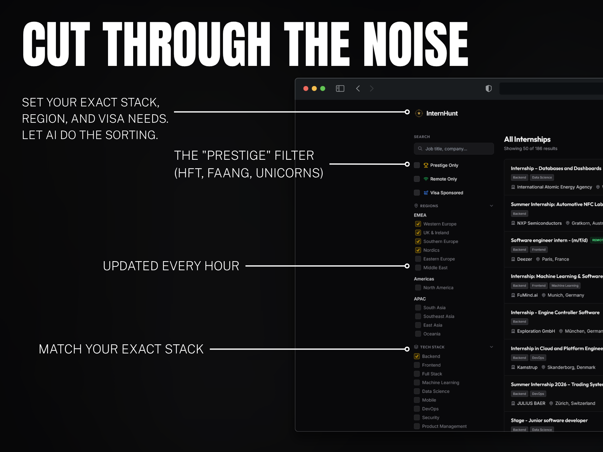 InternHunt gallery image
