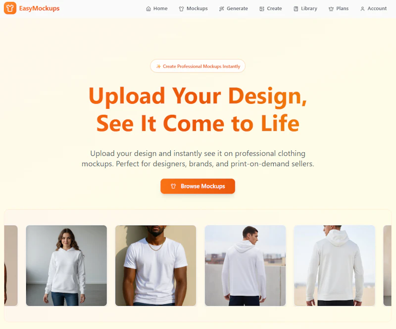 EasyMockups screenshot 1