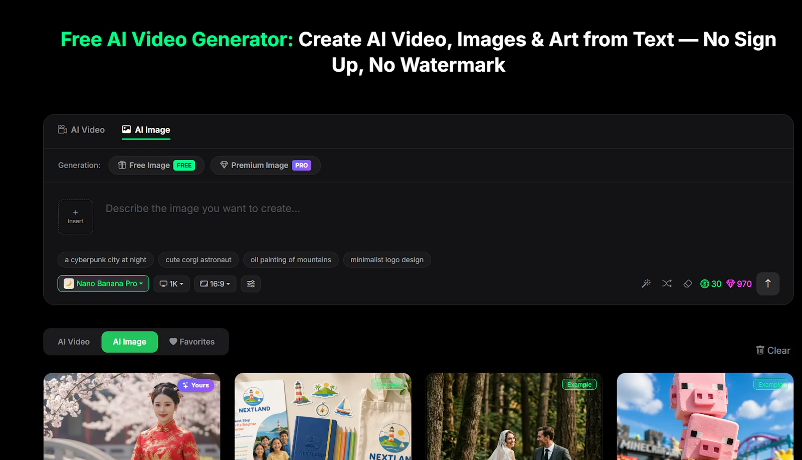 Create AI Video screenshot 1