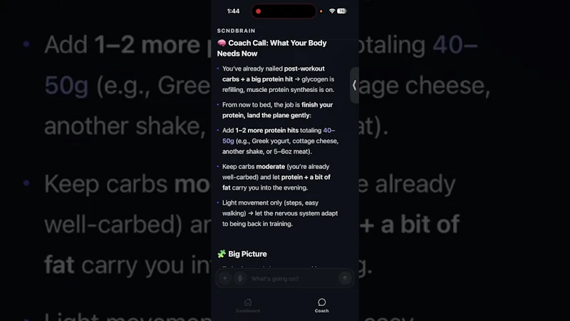 Scndbrain "Making Health Easy" screenshot 1 (video preview)
