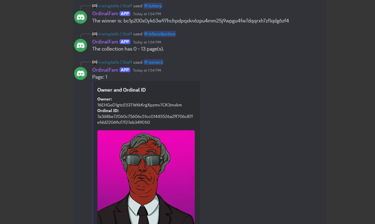 Ordinalfam media 2