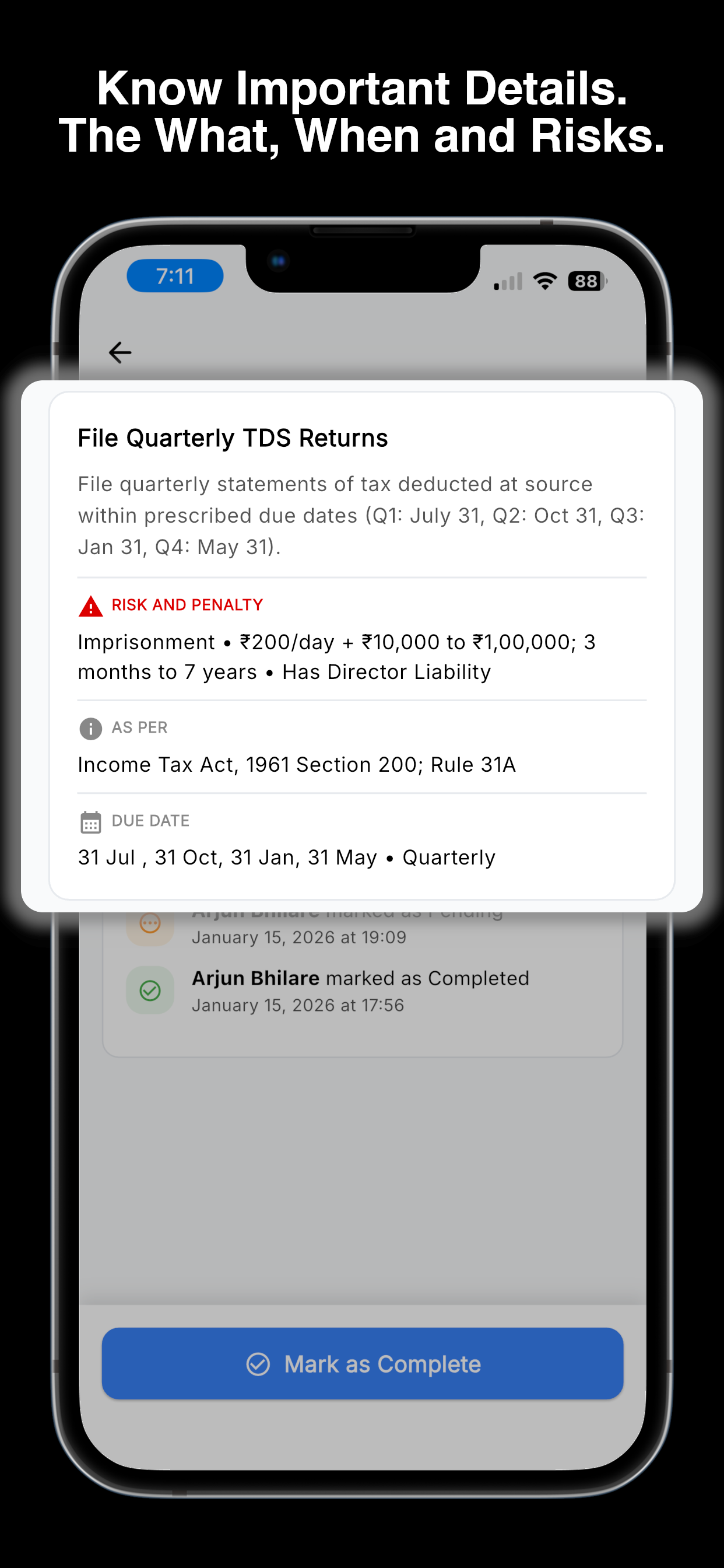 Complianceist - Screenshot 5 showing product features and functionality