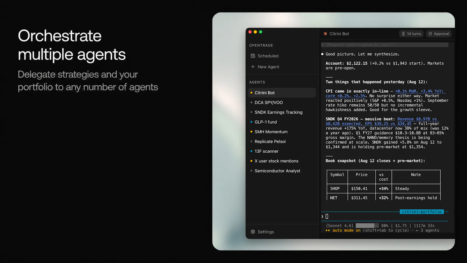 OpenTrade screenshot 3
