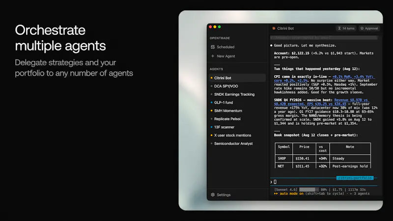 OpenTrade screenshot 3