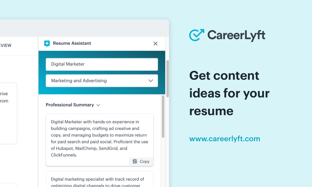 CareerLyft Resume Builder gallery image