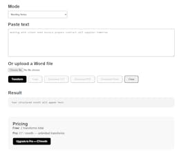 Document Structurer AI gallery image