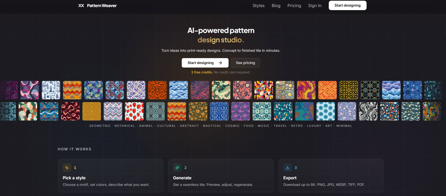 Pattern Weaver media 1