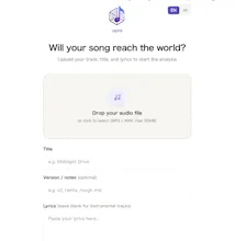 opini — Will your song reach the world? gallery image