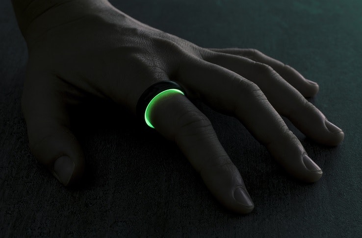 Forged carbon fiber jewelry with kevlar gallery image