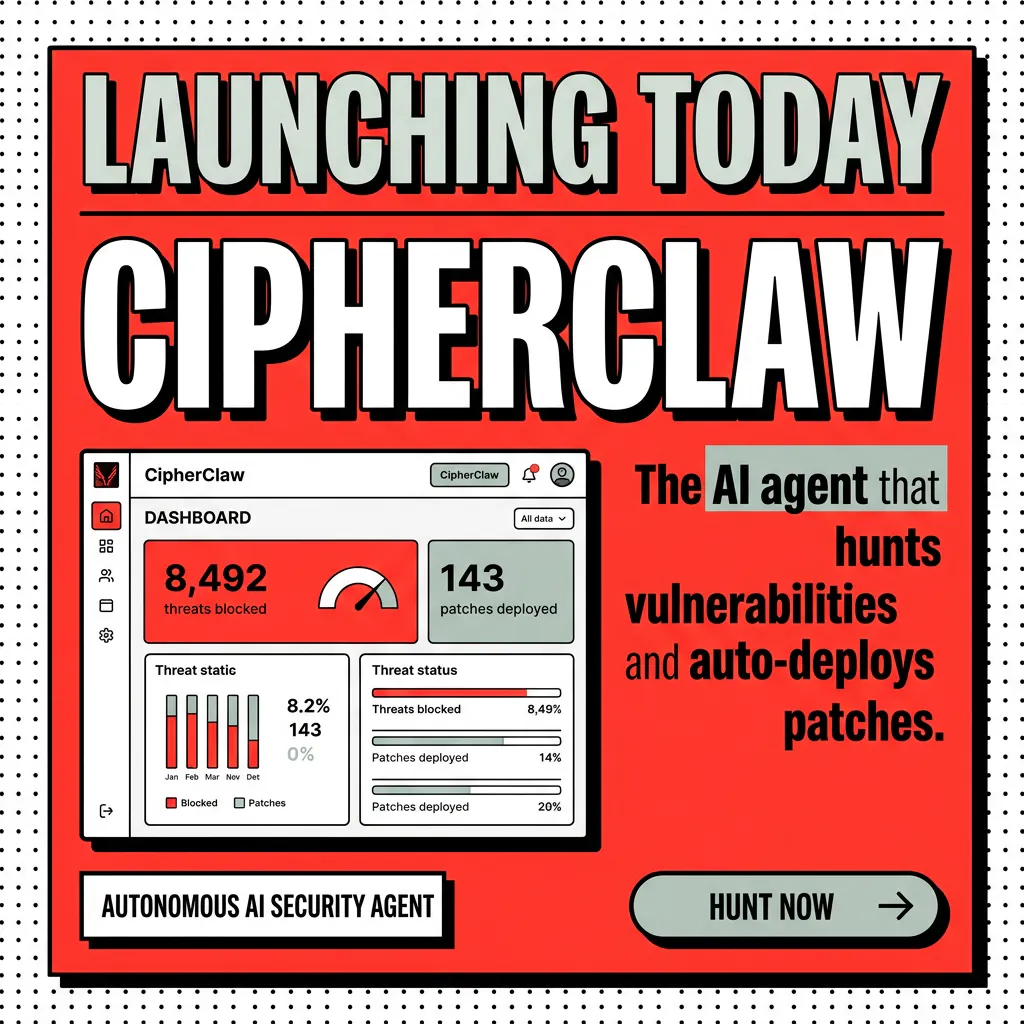 Banner del producto CipherClaw