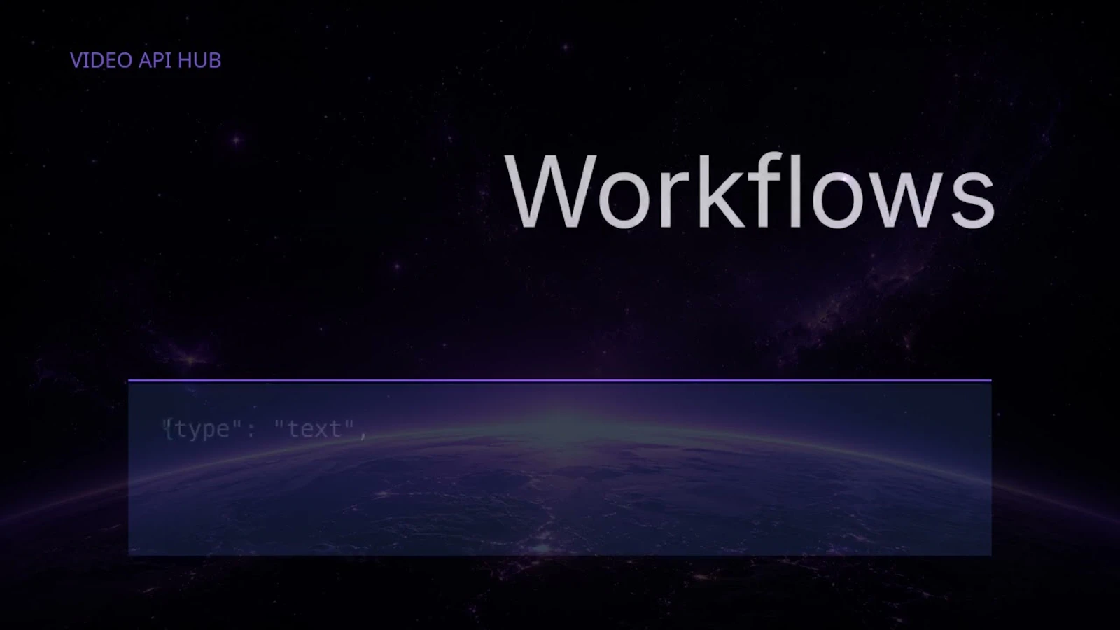 Video API Hub screenshot 1 (video preview)