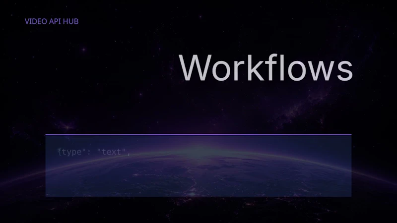 Video API Hub screenshot 1 (video preview)