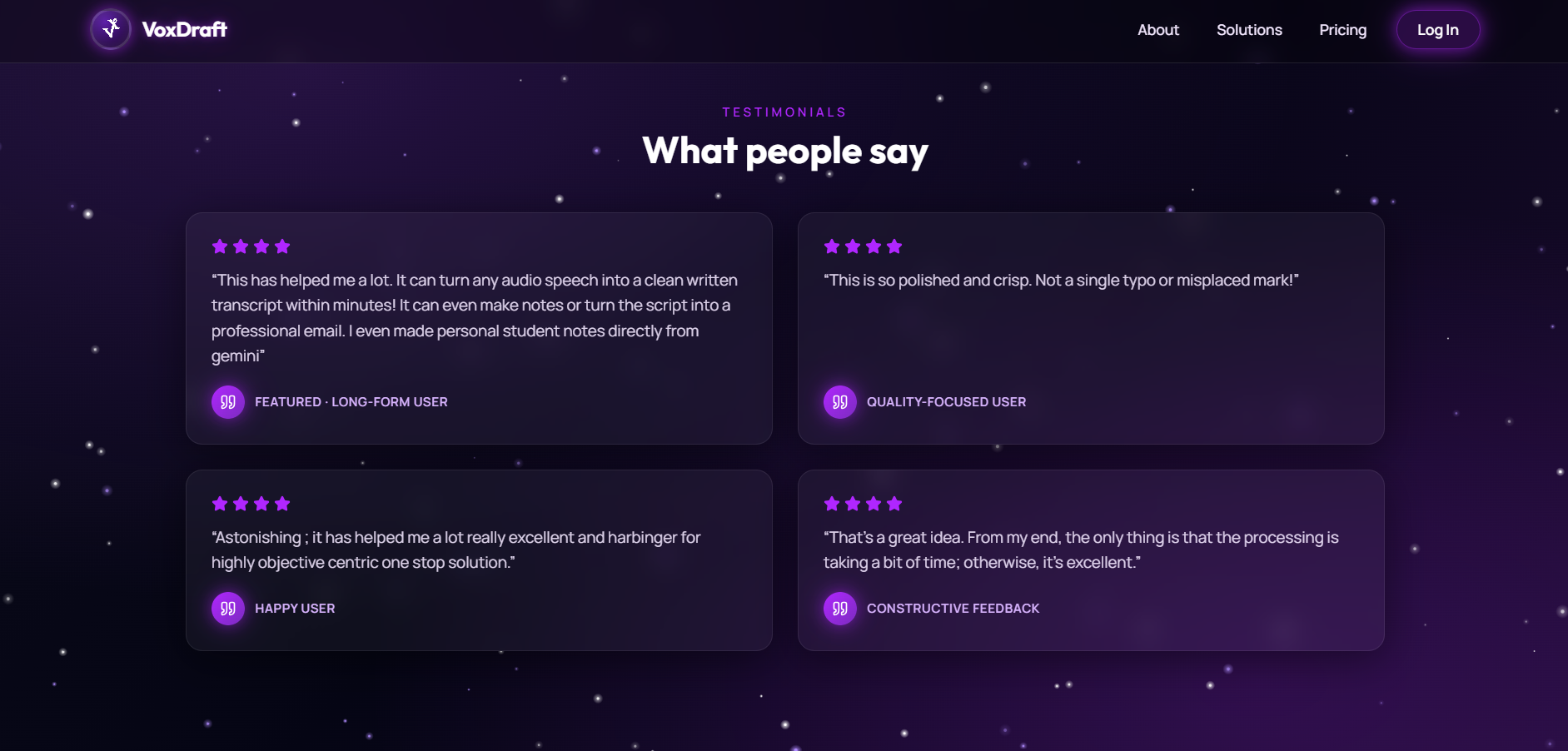 VoxDraft gallery image