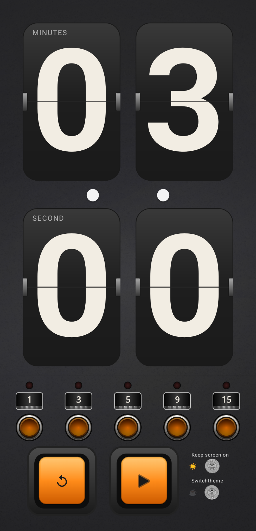 Noodle Ticker: Flip Timer