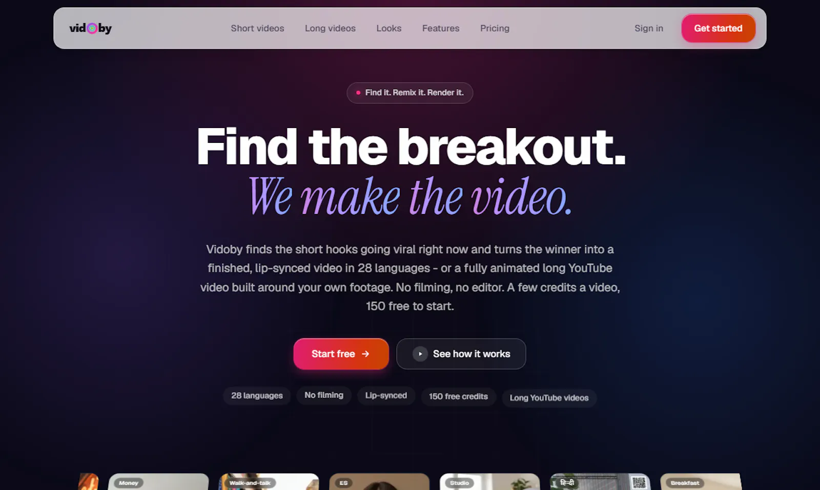 Vidoby screenshot 2