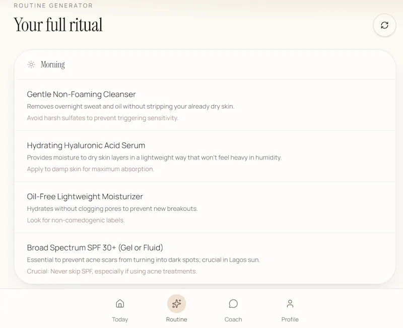 BeautyOS launch screenshot 3