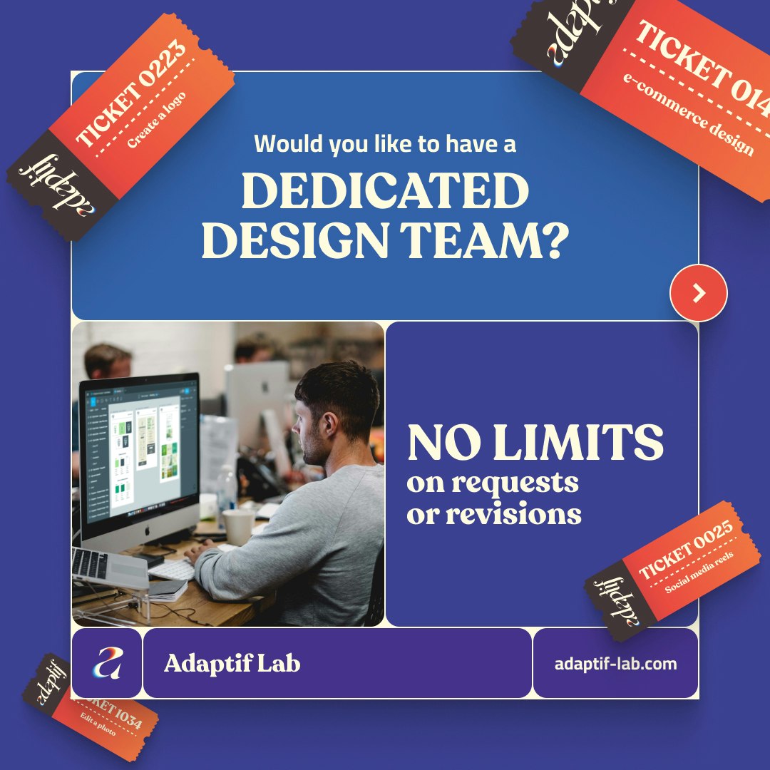 Adaptif - Unlimited Graphic and Web Design for Growing Brands. media 1