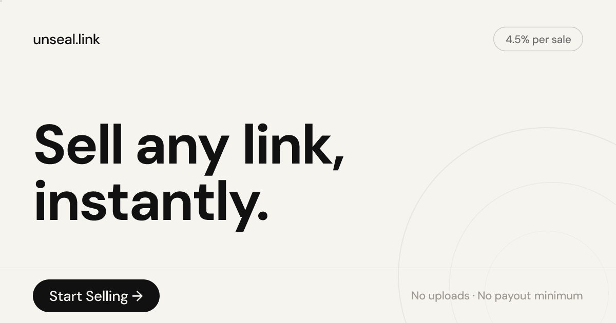 unseal.link gallery image
