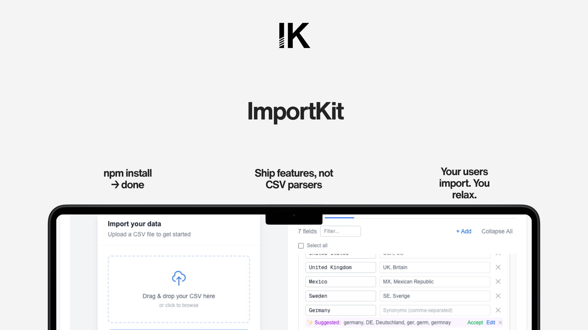 ImportKit gallery image
