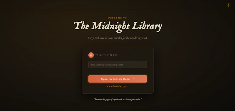 The Midnight Library screenshot 1