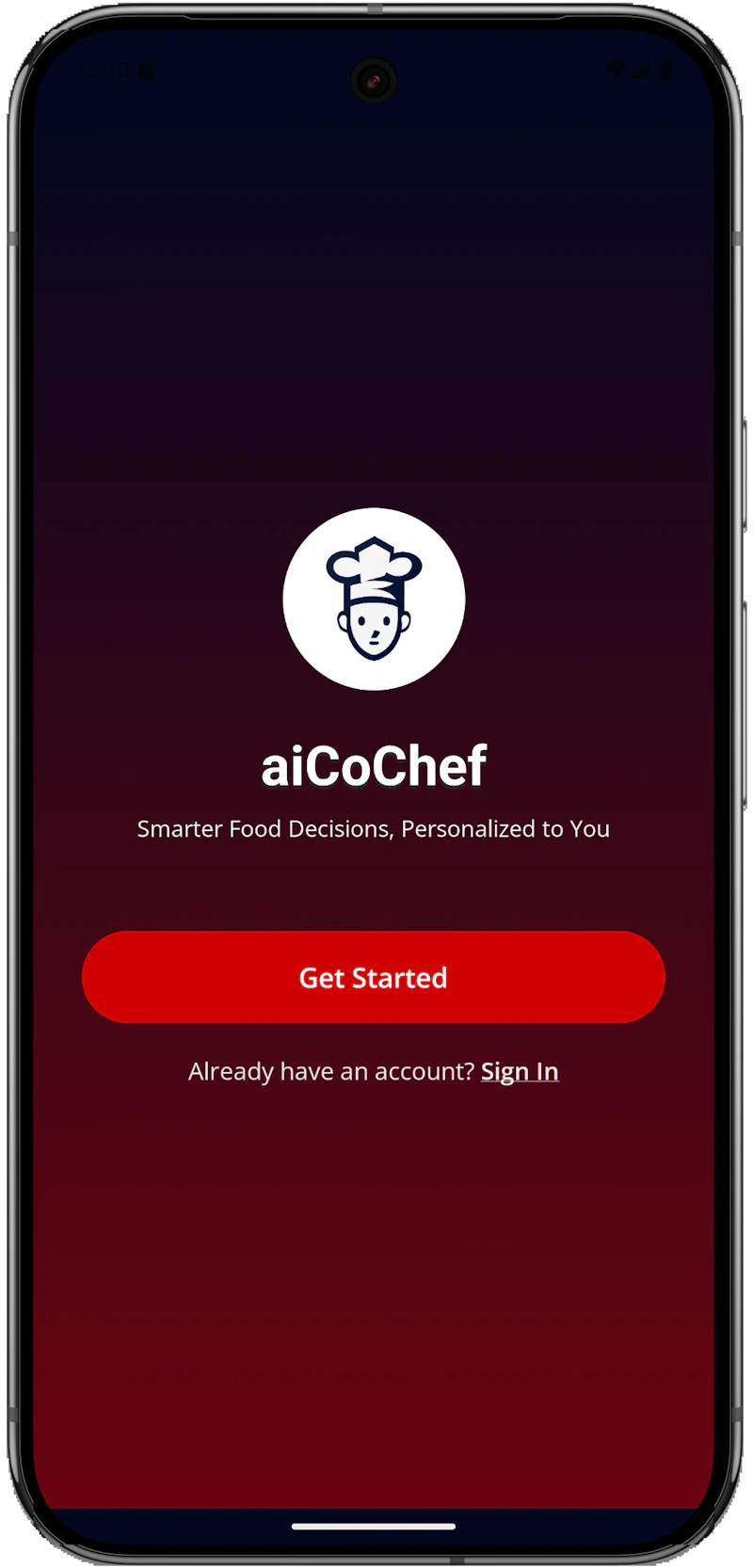 aiCoChef screenshot 2