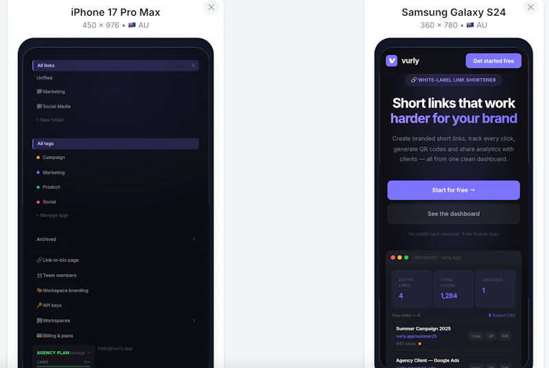 Vurly — Smart Link Shortener screenshot 7
