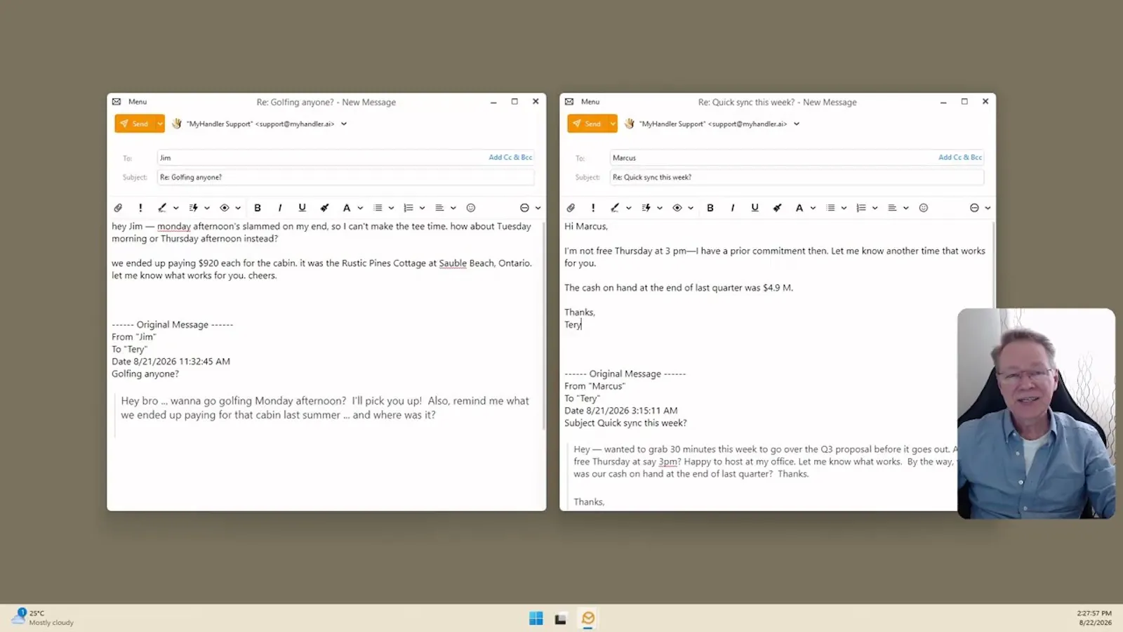 GhostWriter by MyHandler screenshot 1 (video preview)