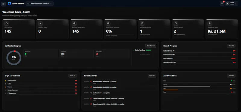 Asset Verifier screenshot 1