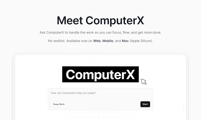 ComputerX产品图