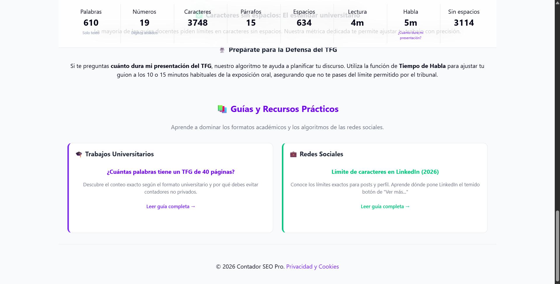 Contador de Palabras Pro gallery image