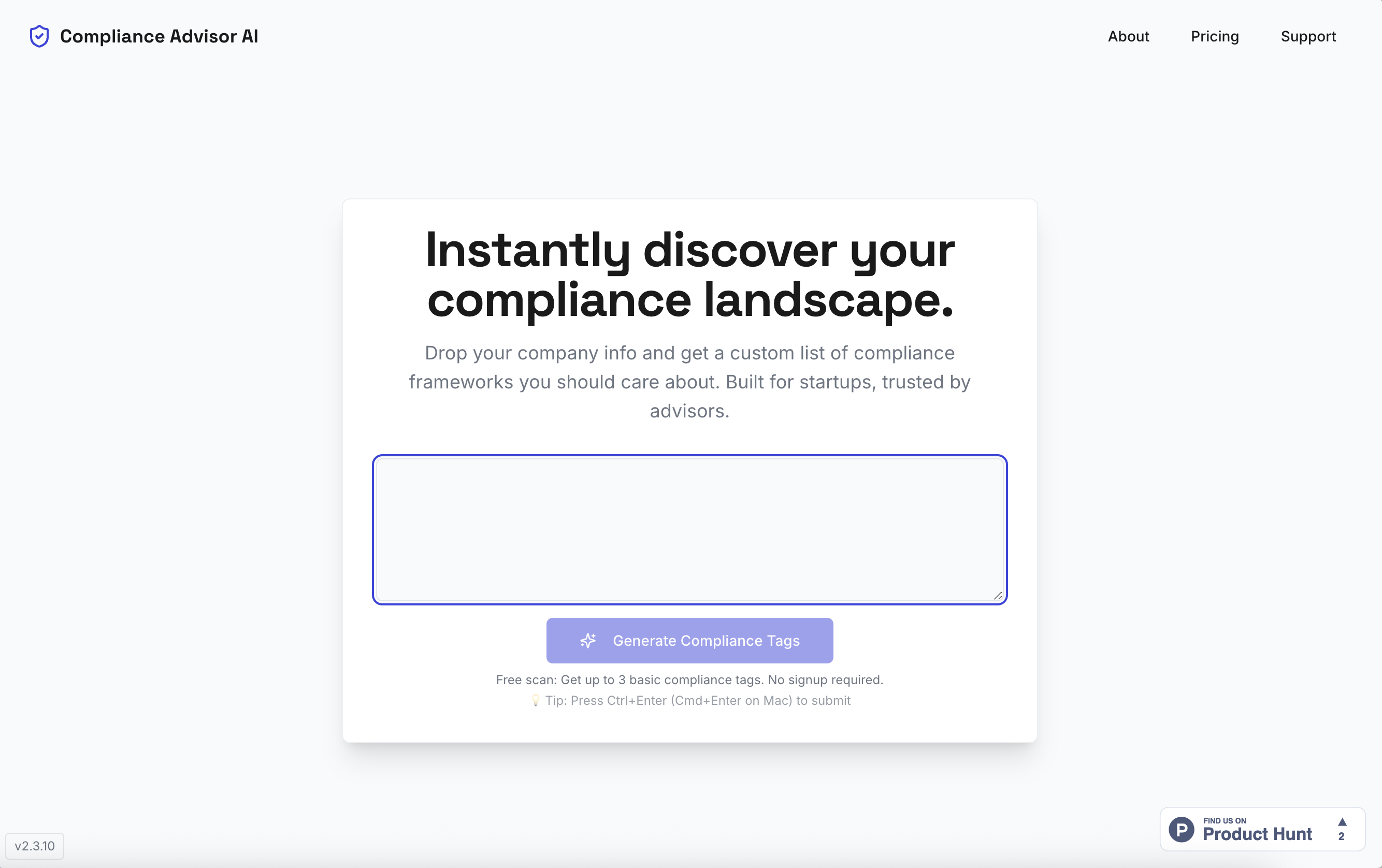 AI Compliance Advisor logo