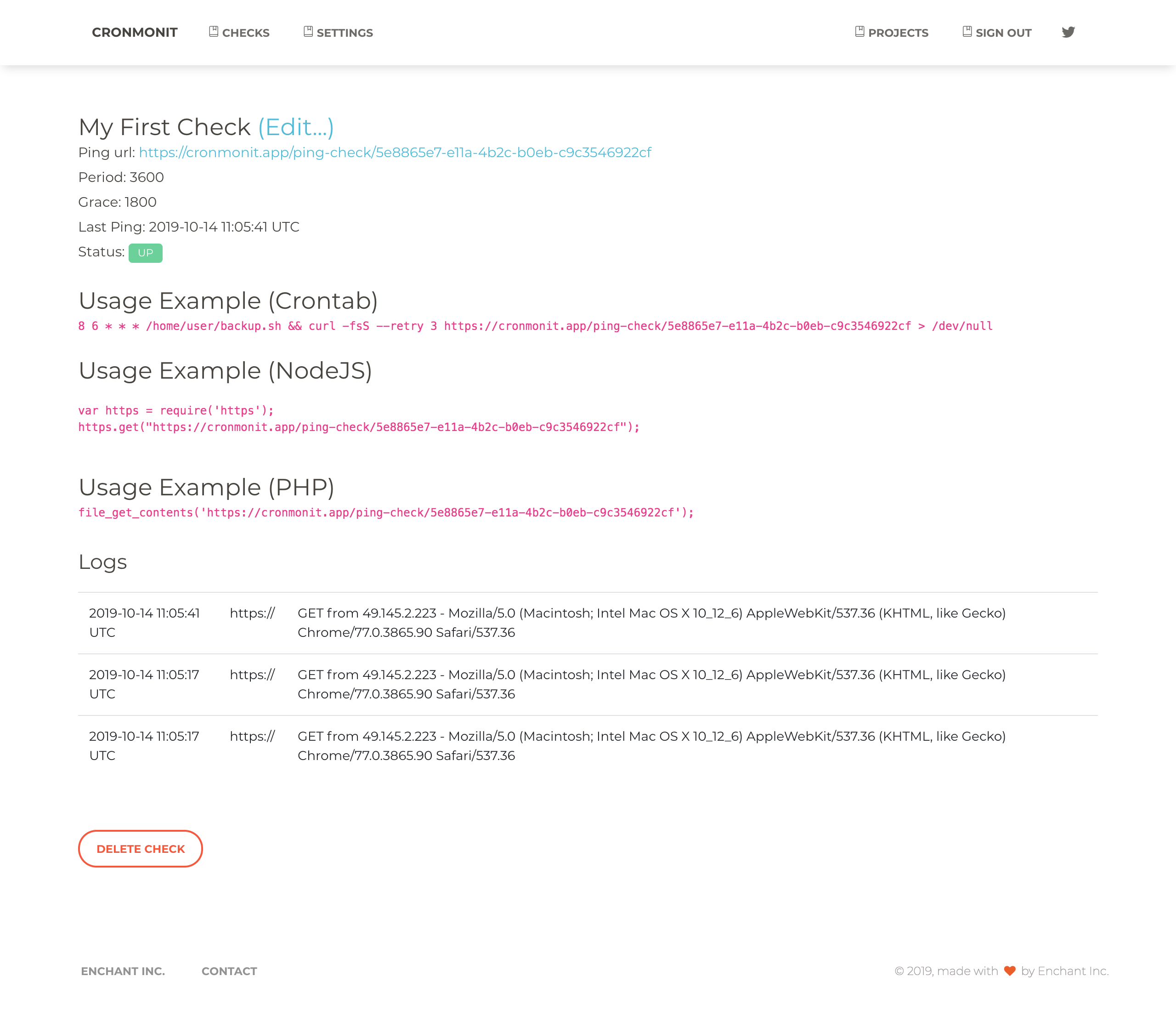 CronMonit gallery image