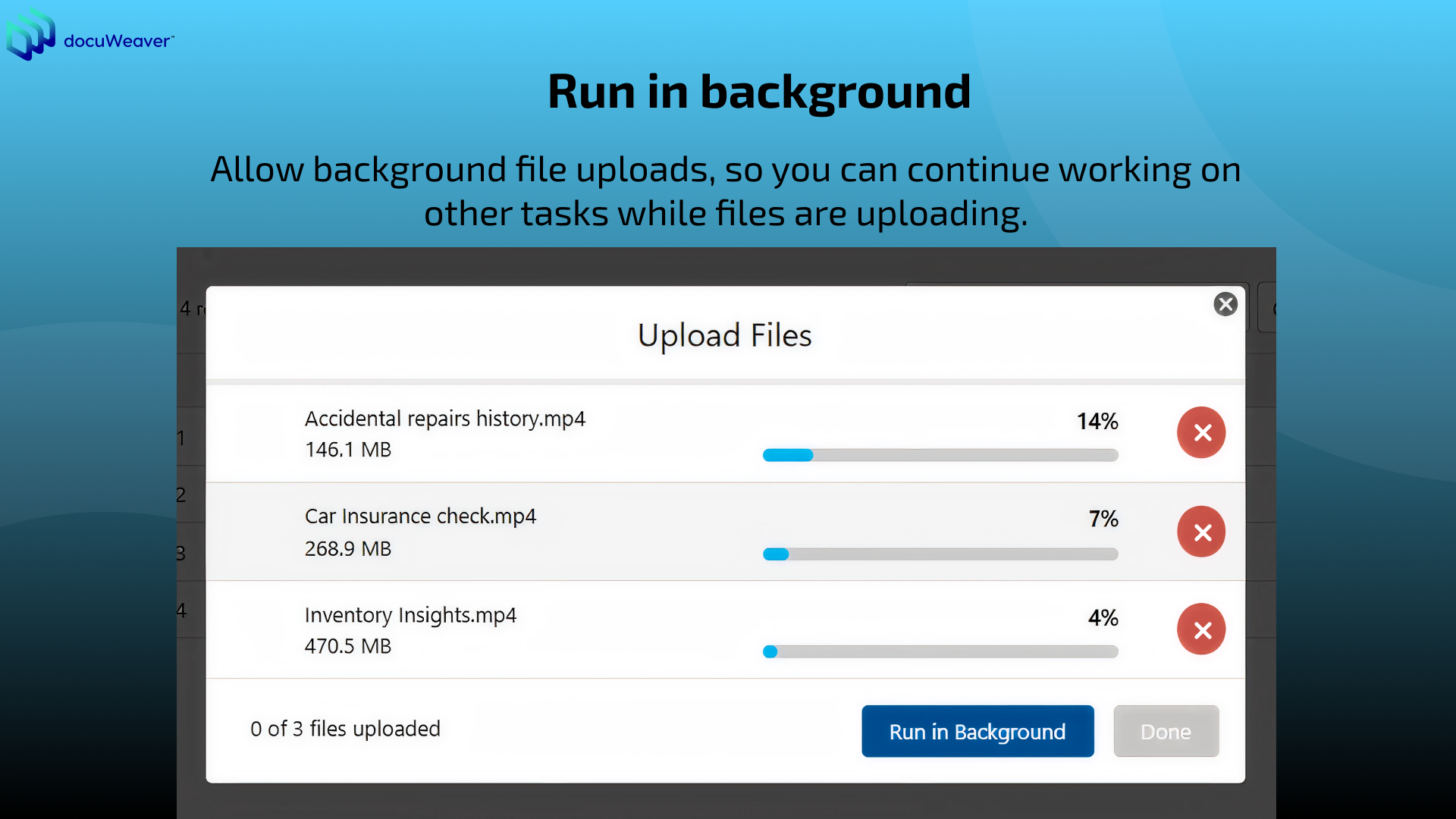 docuweaver - Dokumentverwaltung und dynamisches Tool für Dokumentengenerierung Medien 10