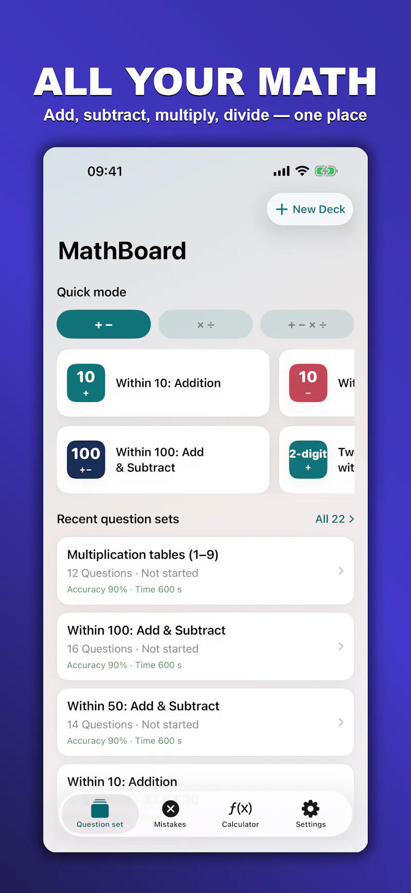 MathBoard screenshot 5